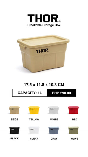 Thor Mini Stackable Storage Box 1 Liter